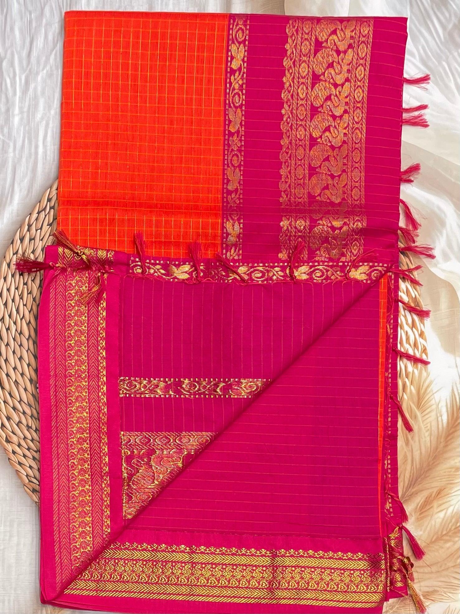 Kalyani Cotton Checks | KCCH22 - Manju Boutique