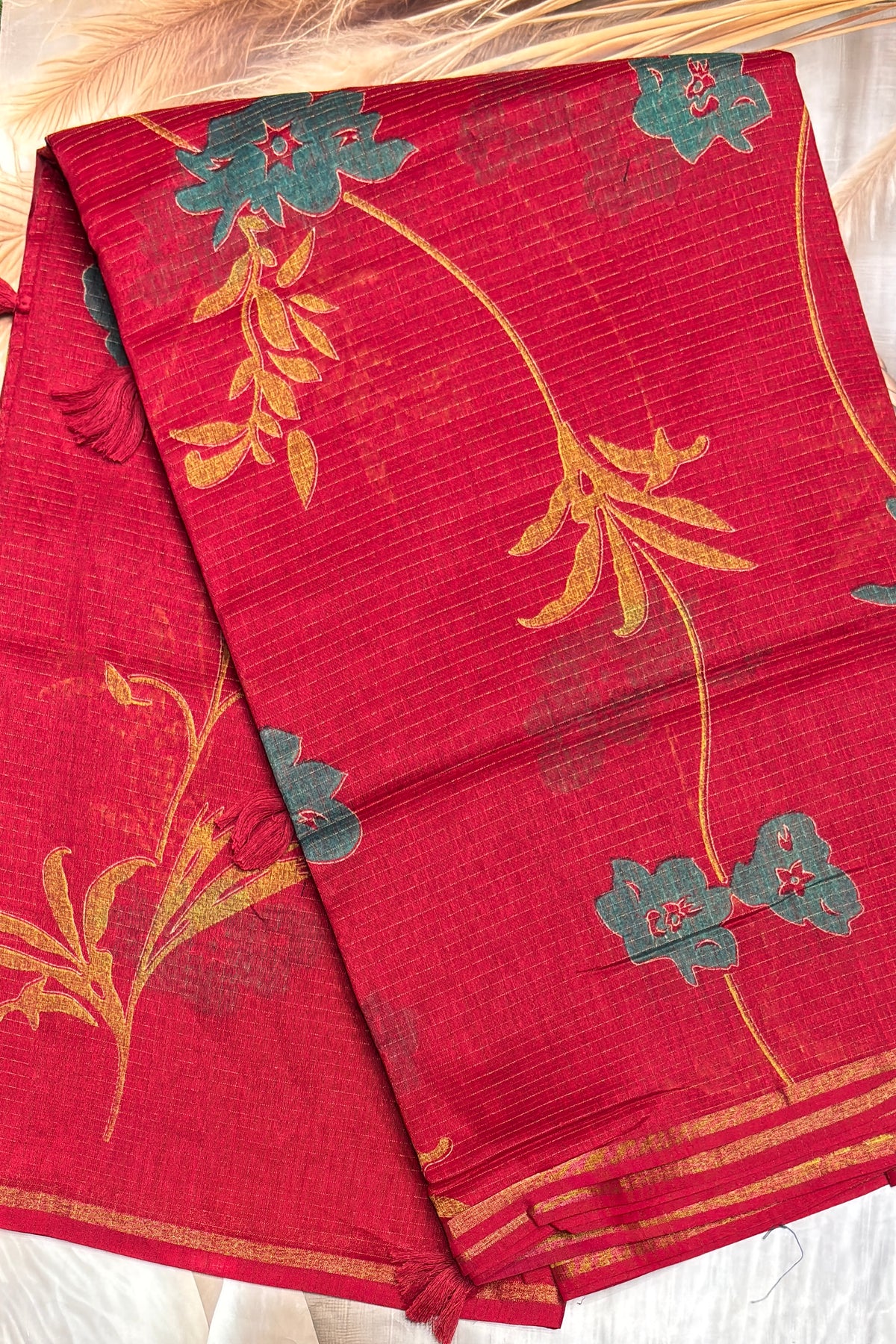Kota Tussar Silk - Open View