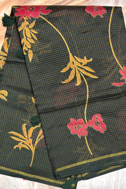 Kota Tussar Silk - Open View
