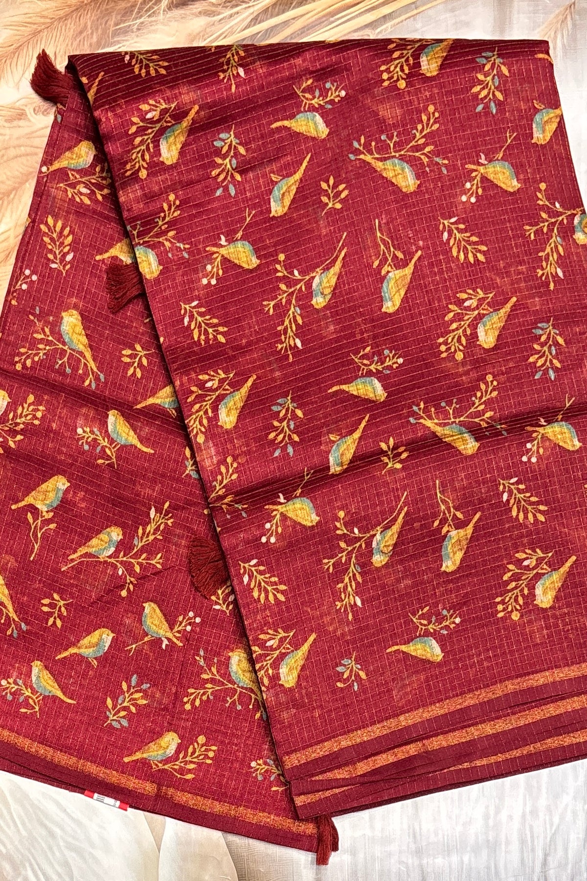 Kota Tussar Silk - Open View