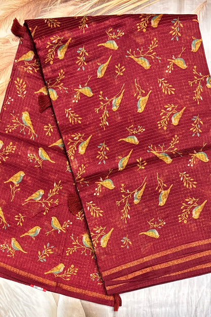 Kota Tussar Silk - Open View
