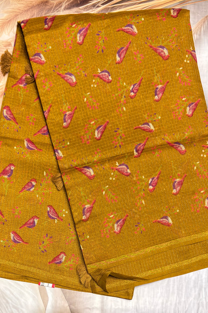 Kota Tussar Silk - Open View