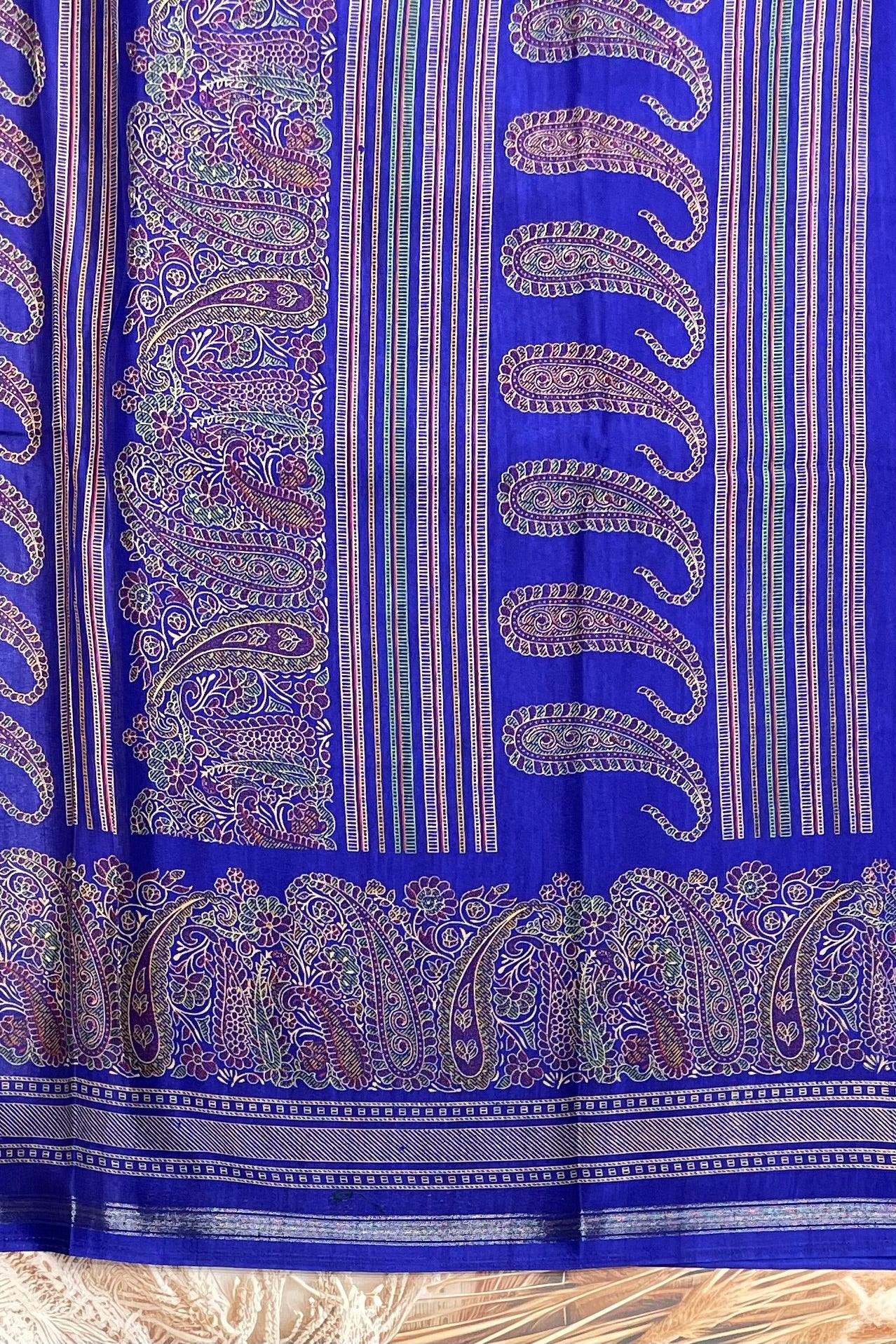 Kalamkari Printed Silk | PPS18 - Manju Boutique