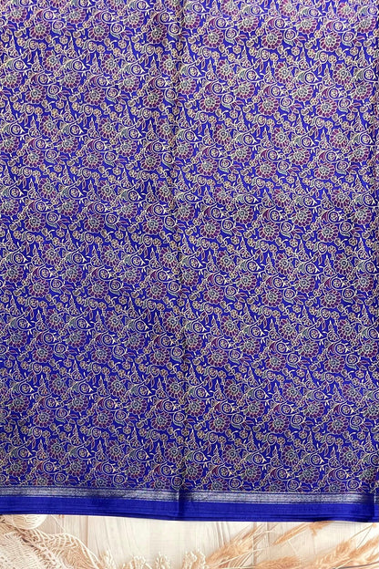 Kalamkari Printed Silk | PPS18 - Manju Boutique