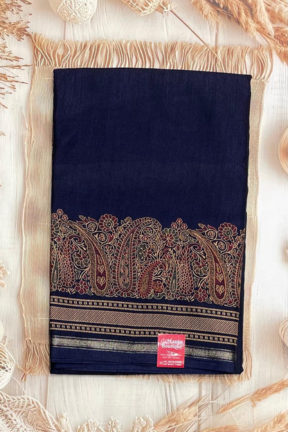 Kalamkari Printed Silk | PPS16 - Manju Boutique