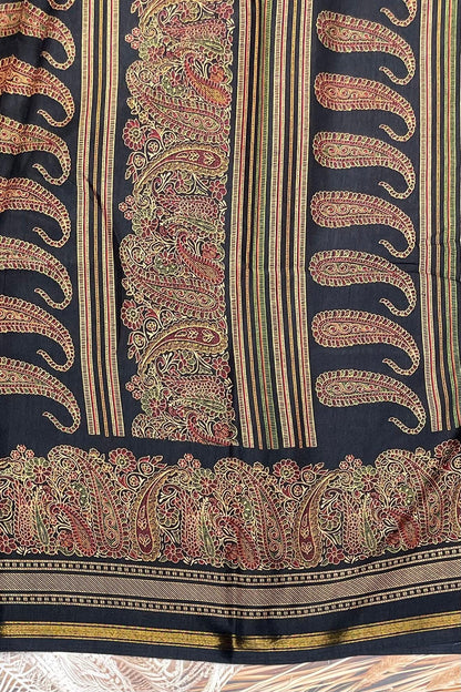 Kalamkari Printed Silk | PPS22 - Manju Boutique