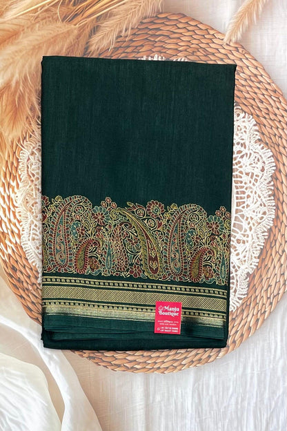 Kalamkari Printed Silk | PPS19 - Manju Boutique