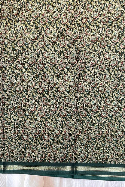 Kalamkari Printed Silk | PPS19 - Manju Boutique