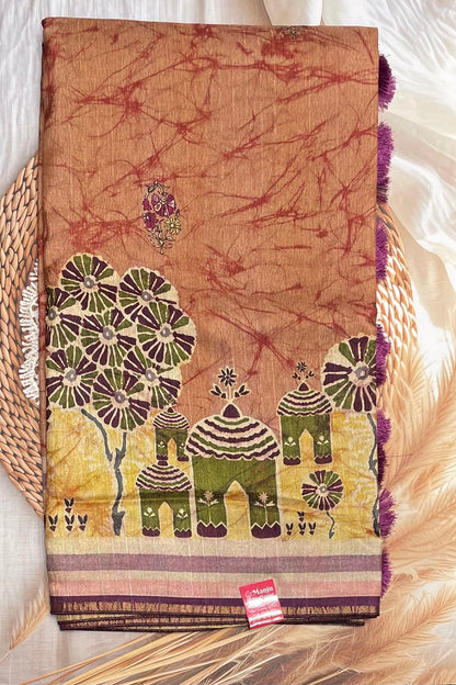 Semi Tussar Silk | MBCC02 - Manju Boutique