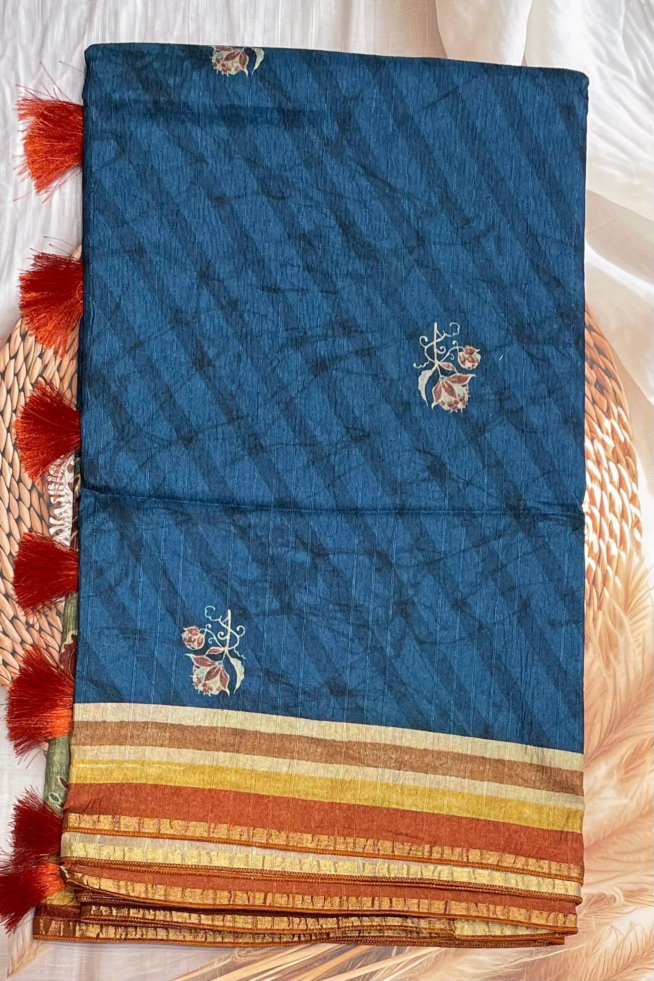Semi Tussar Silk | MBCC01 - Manju Boutique