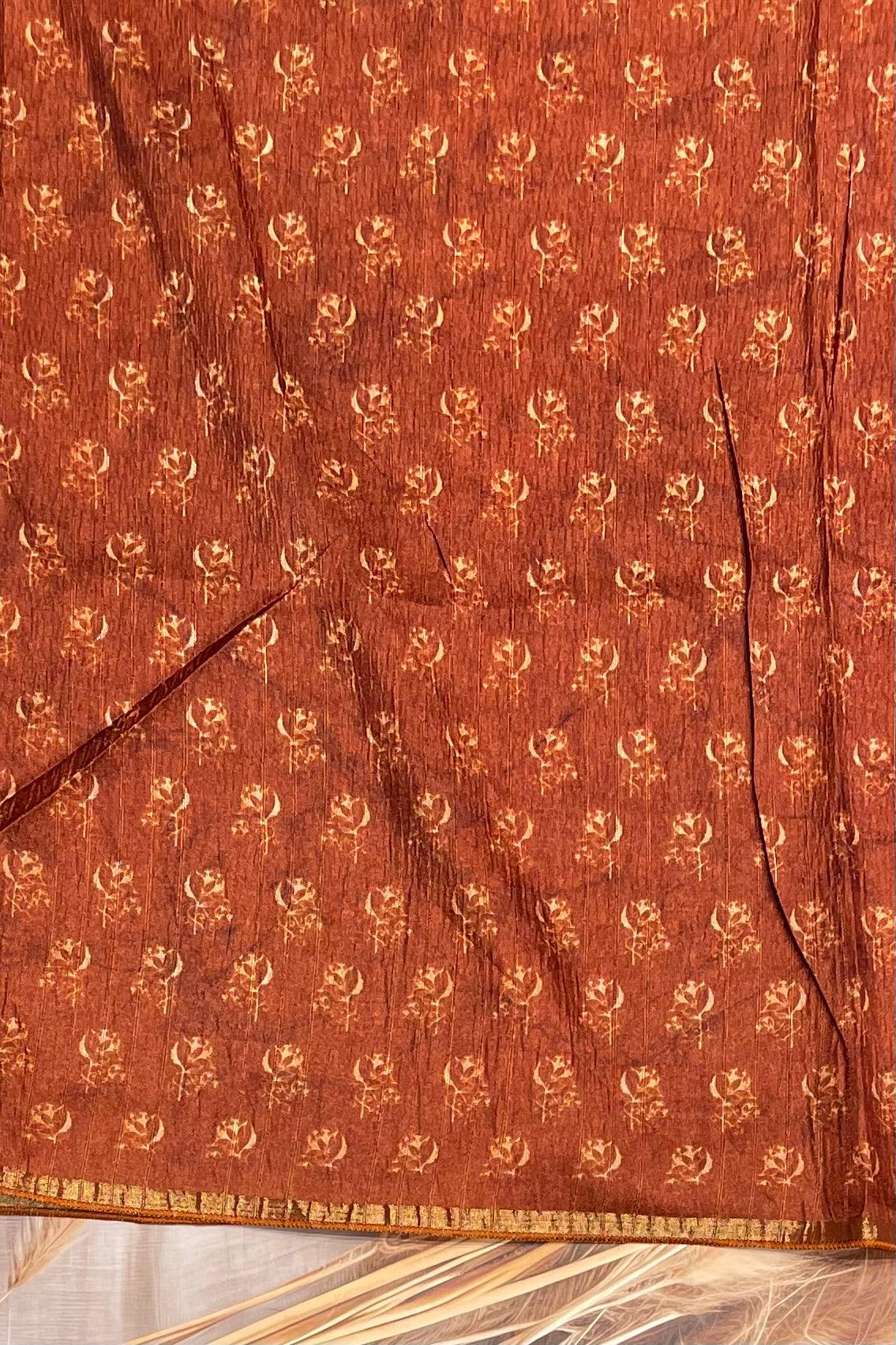 Semi Tussar Silk | MBCC01 - Manju Boutique