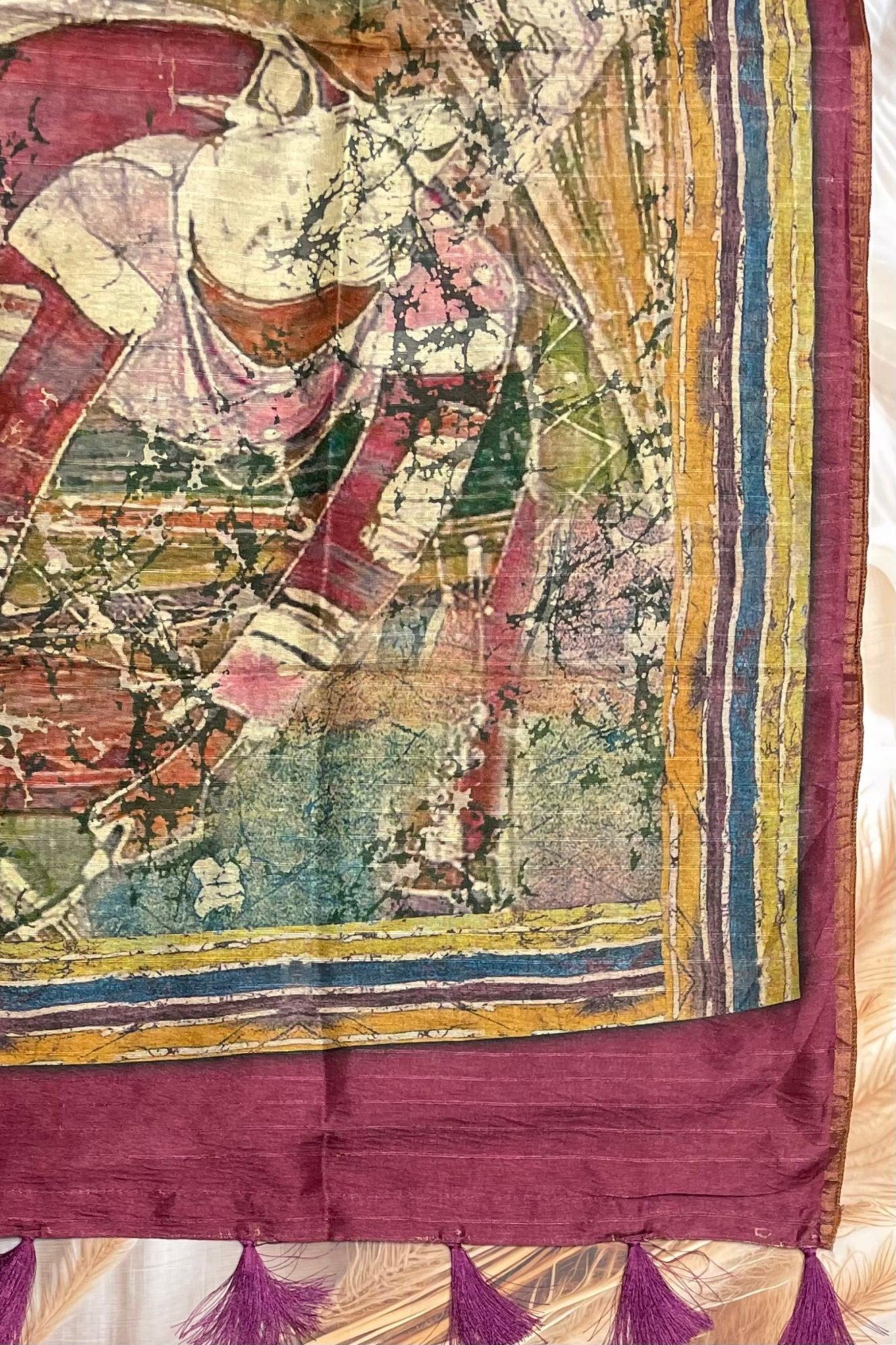 Semi Tussar Silk | MBCC04 - Manju Boutique