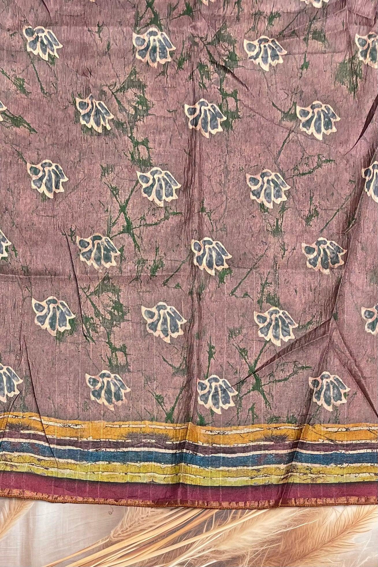 Semi Tussar Silk | MBCC04 - Manju Boutique