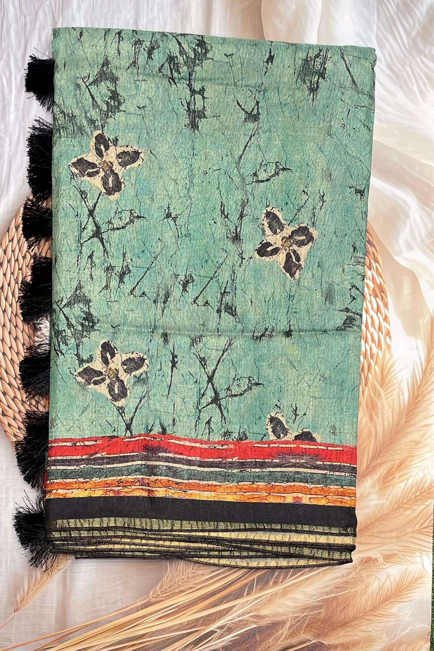 Semi Tussar Silk | MBCC06 - Manju Boutique