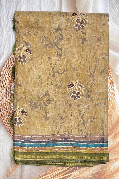 Semi Tussar Silk | MBCC08 - Manju Boutique