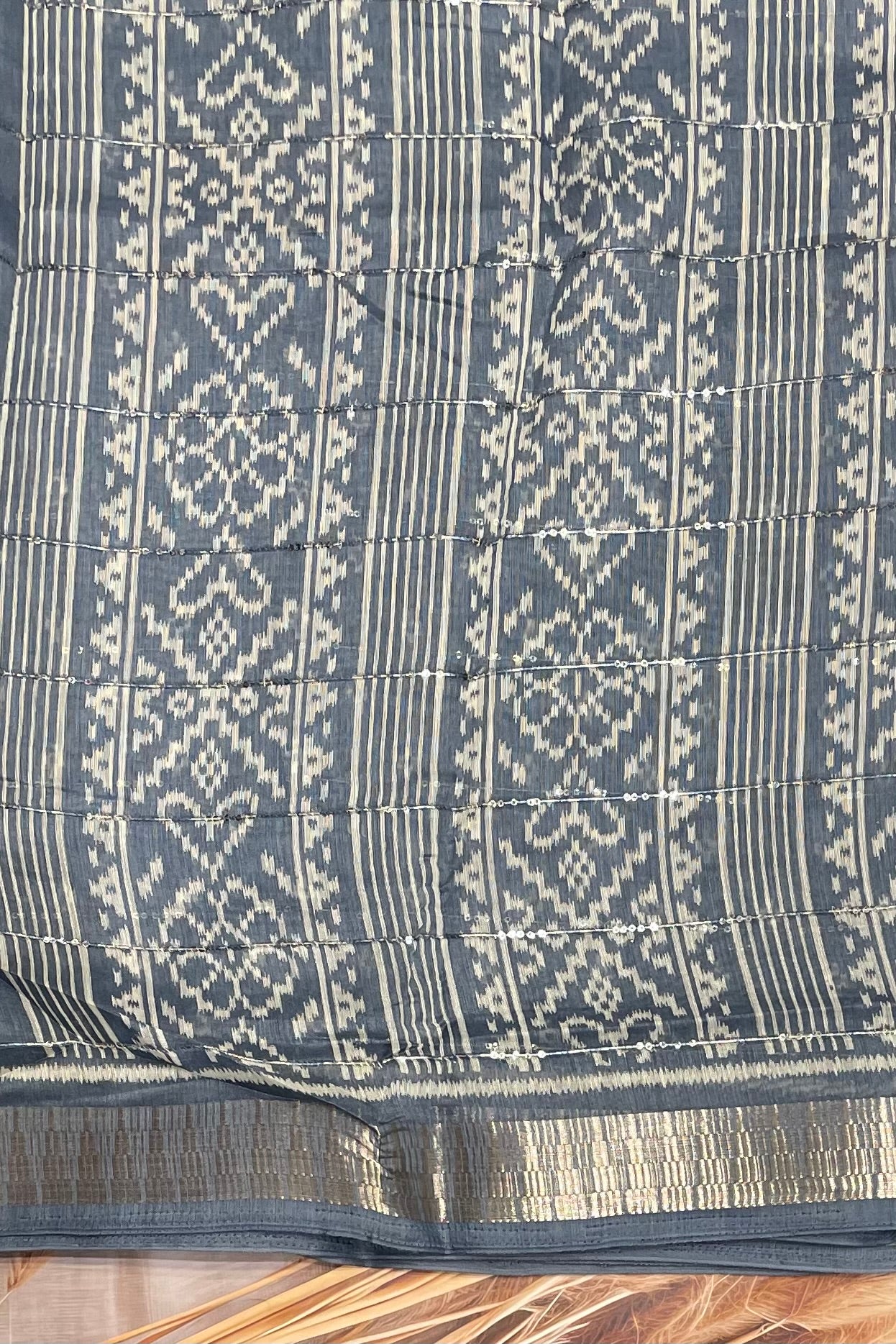 Sequins Chanderi Cotton | MBSC07