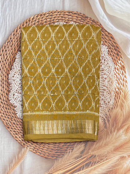 Sequins Chanderi Cotton | MBSC08