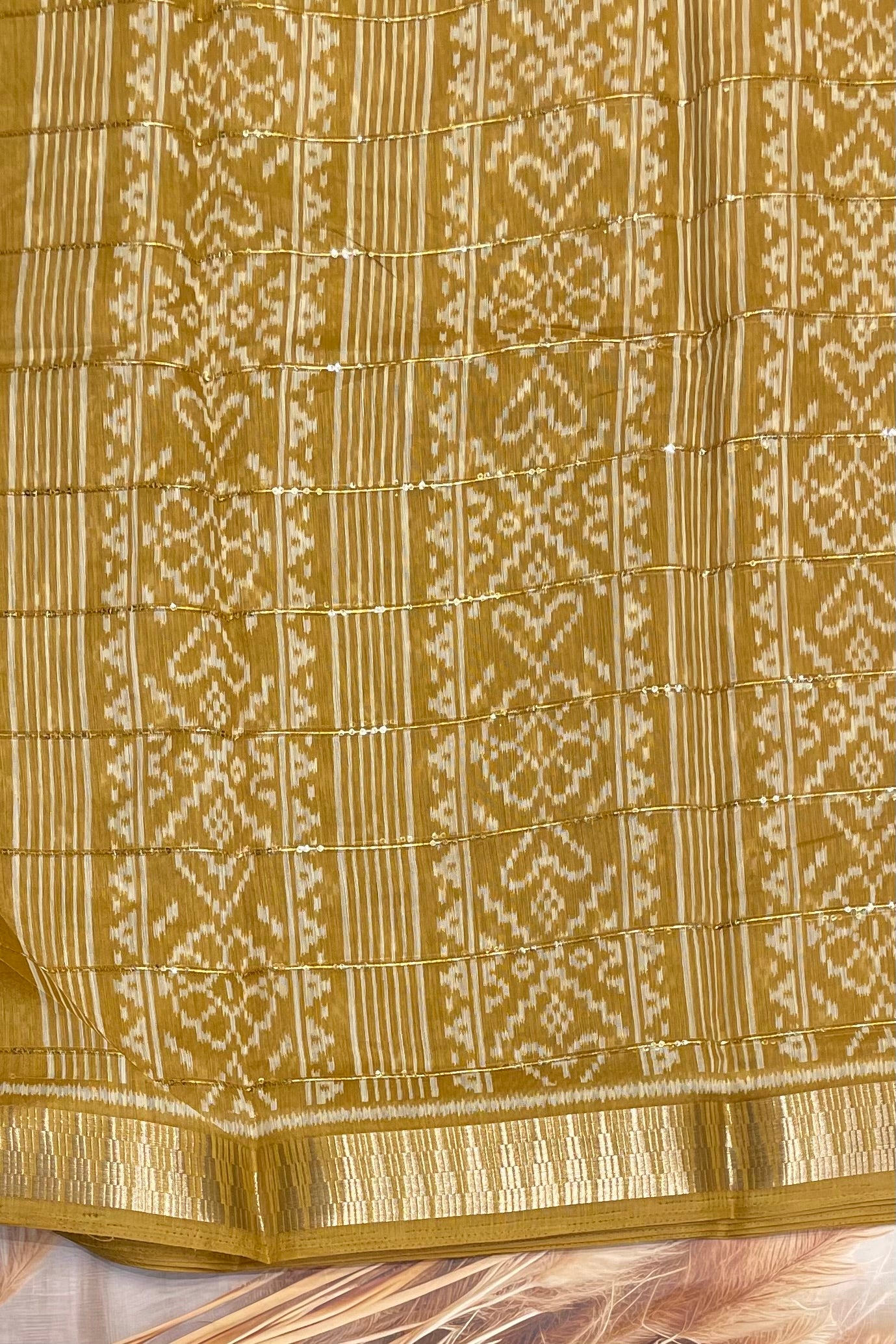 Sequins Chanderi Cotton | MBSC08