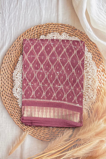 Sequins Chanderi Cotton | MBSC12