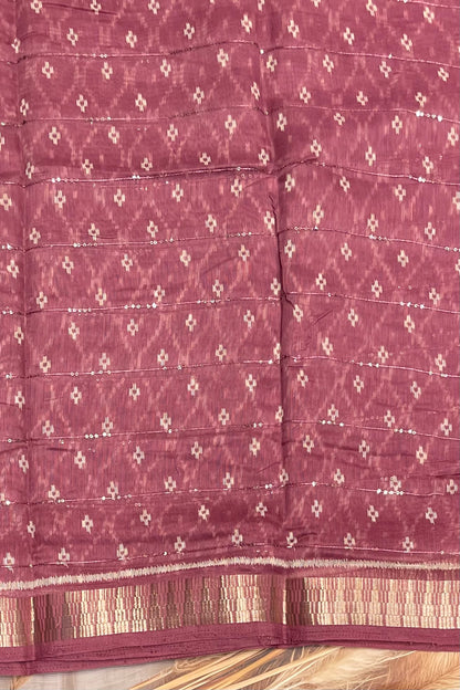 Sequins Chanderi Cotton | MBSC12