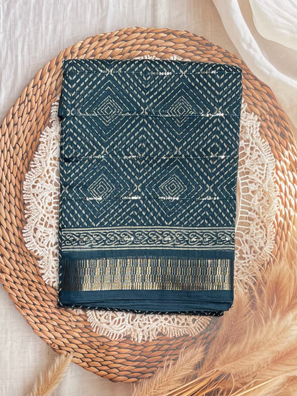 Sequins Chanderi Cotton | MBSC14