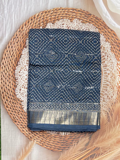 Sequins Chanderi Cotton | MBSC19
