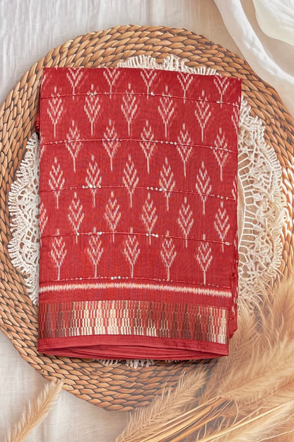 Sequins Chanderi Cotton | MBSC25