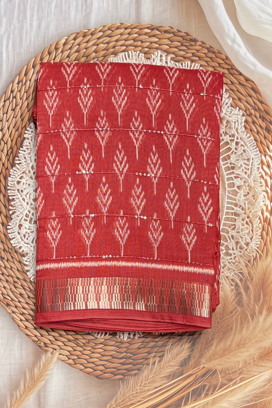 Sequins Chanderi Cotton | MBSC25