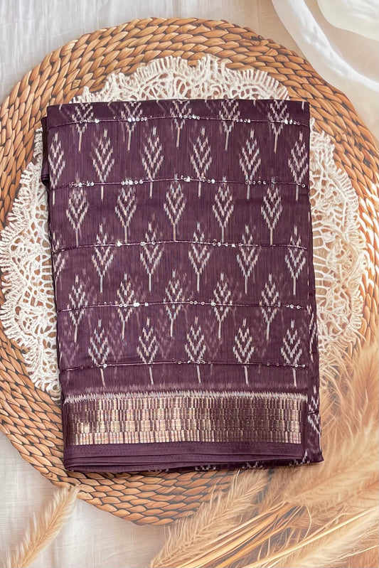 Sequins Chanderi Cotton | MBSC26
