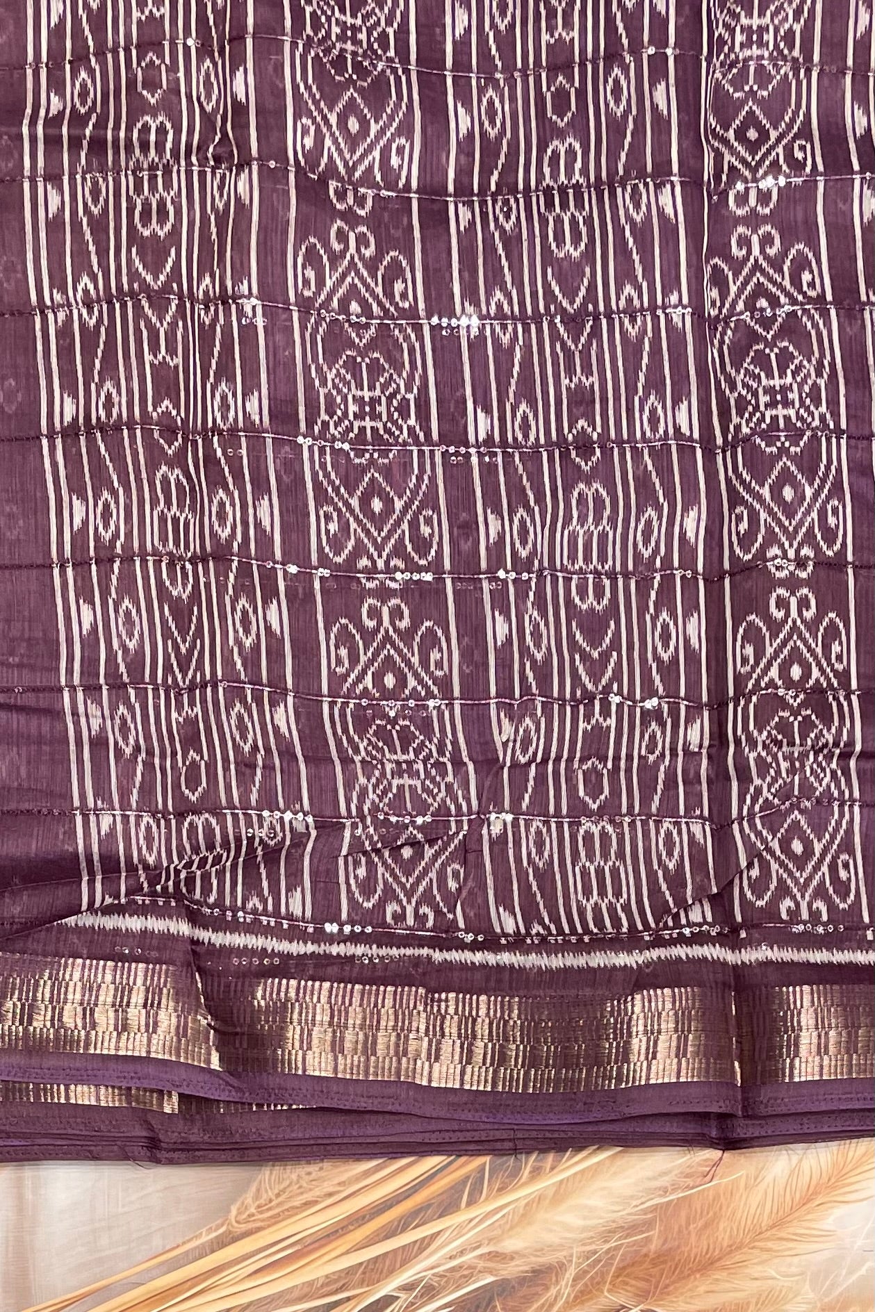 Sequins Chanderi Cotton | MBSC26