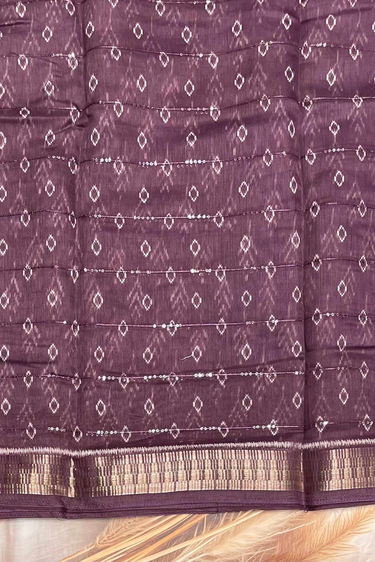Sequins Chanderi Cotton | MBSC26