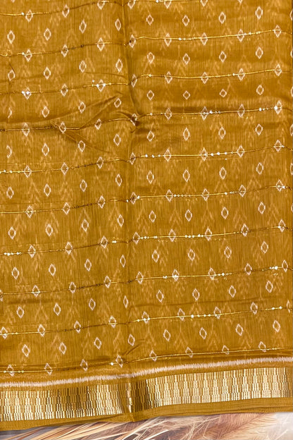 Sequins Chanderi Cotton | MBSC28