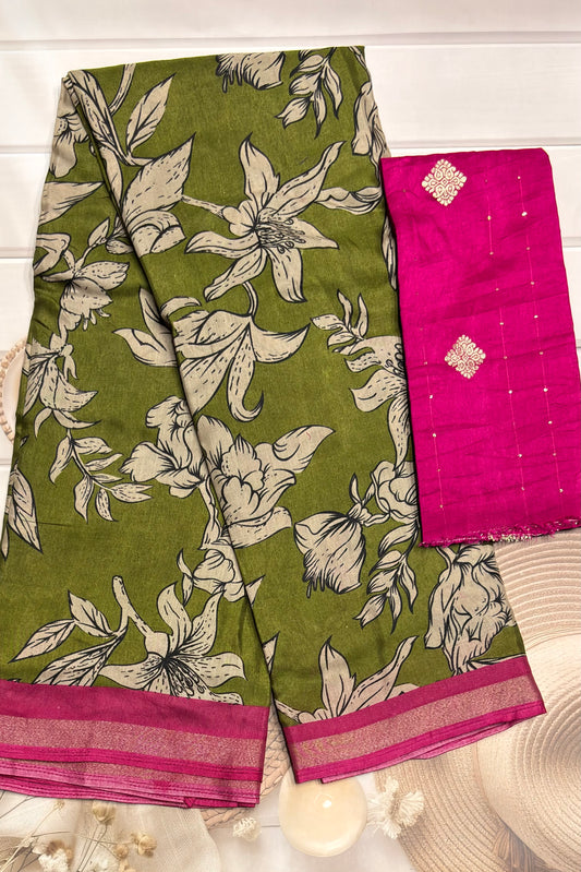 Semi Modal Silk | MOD01 | Meh Green