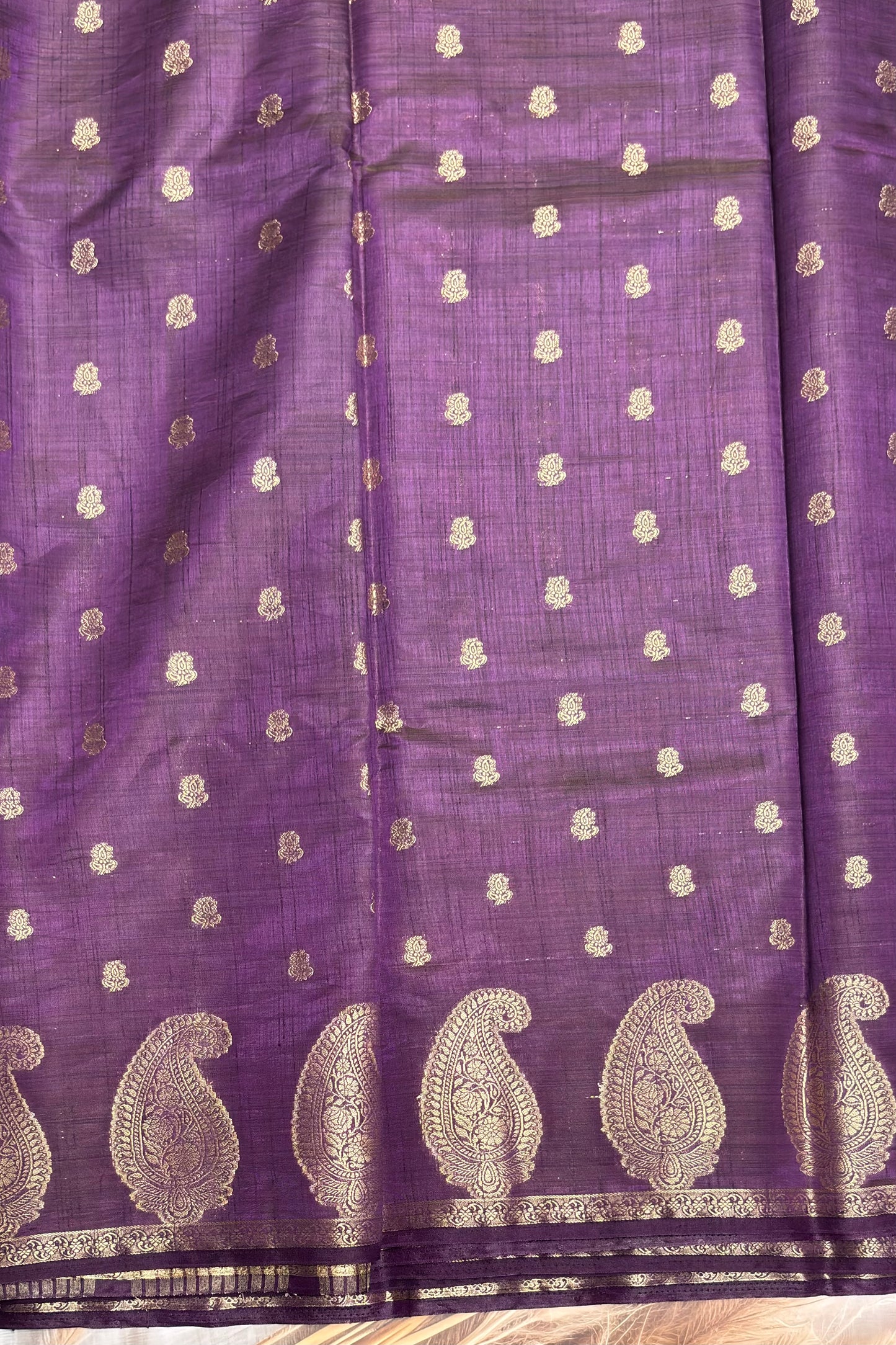 Raw Silk  |Purple(Violet) | RS03