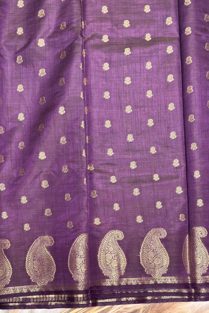 Raw Silk  |Purple(Violet) | RS03