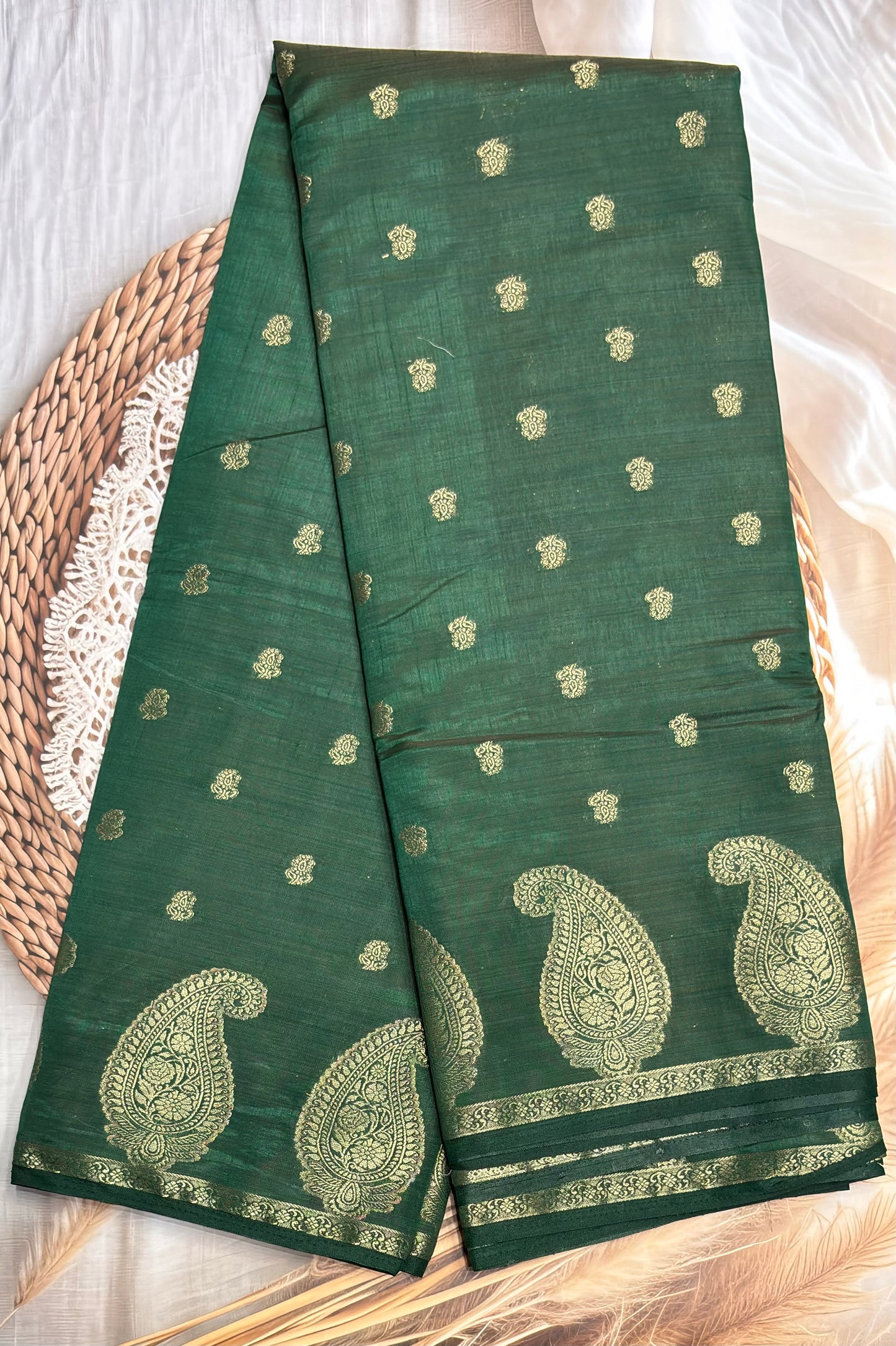 Raw Silk  |Bot Green | RS04