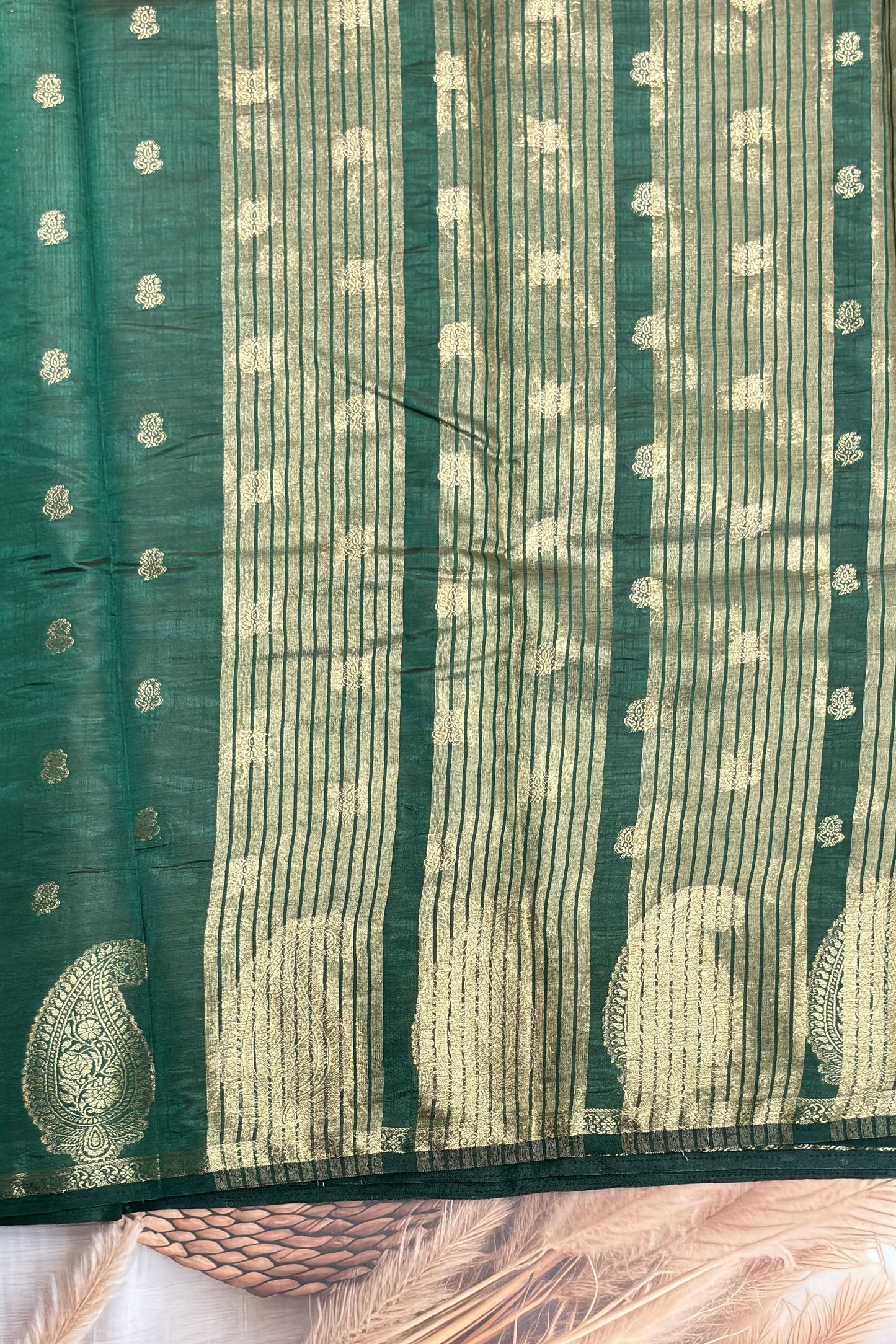 Raw Silk  |Bot Green | RS04