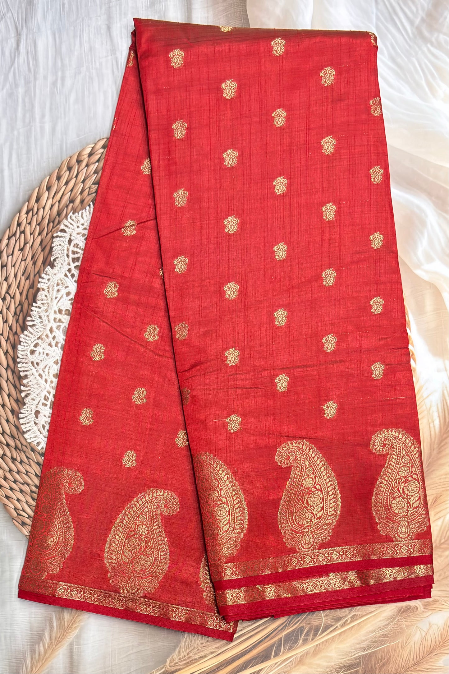 Raw Silk  |Chilli Red | RS05