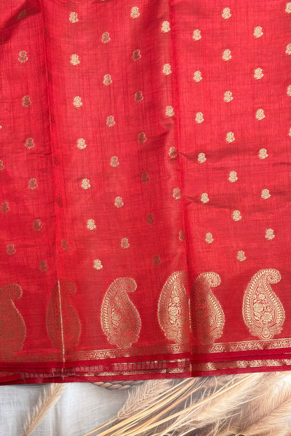 Raw Silk  |Chilli Red | RS05
