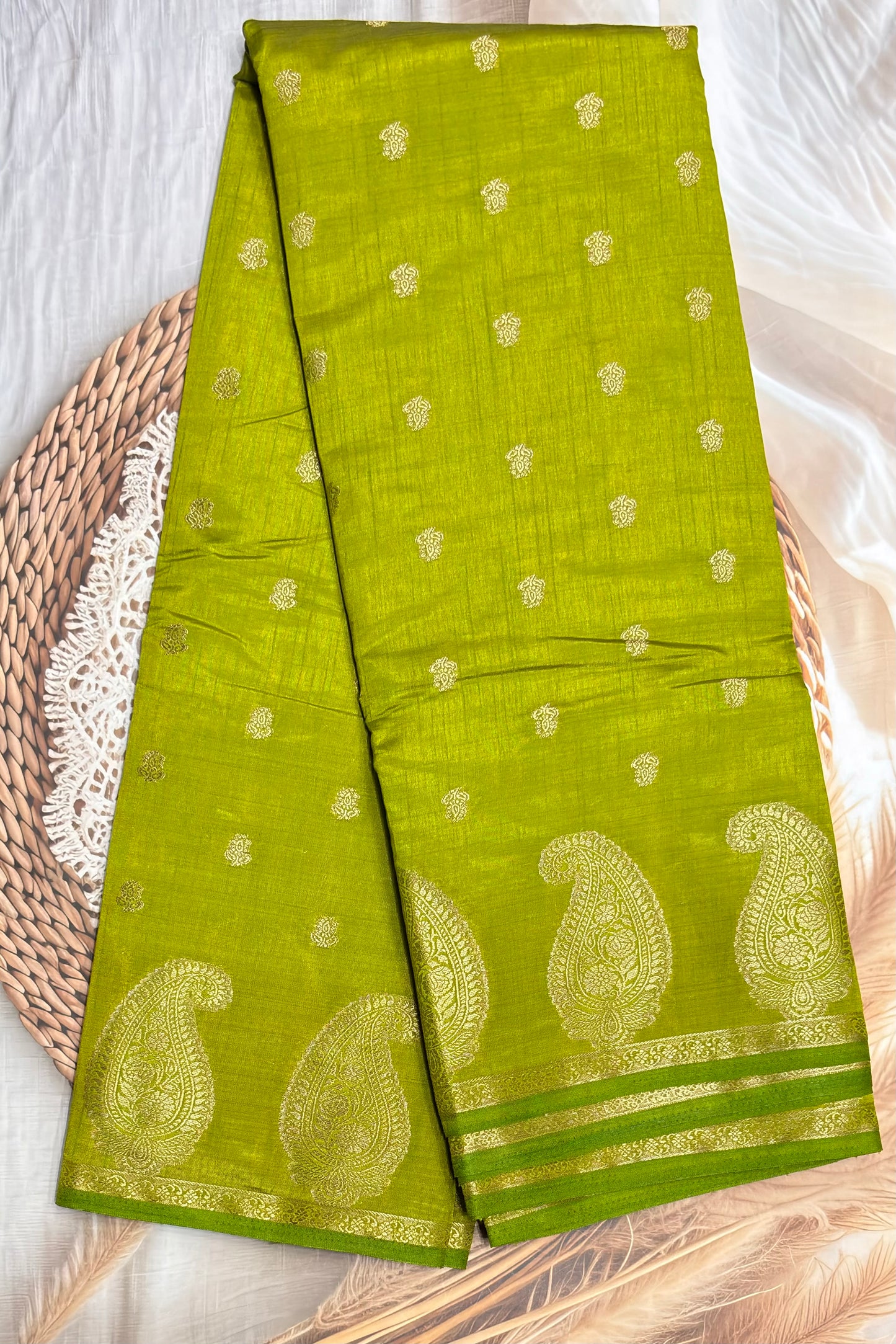 Raw Silk  |Fresh Green | RS07