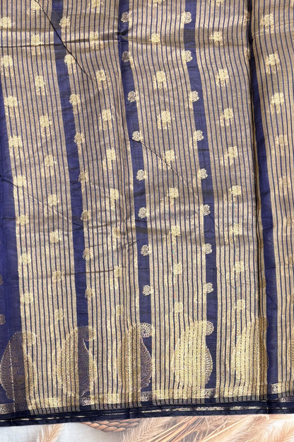 Raw Silk  |Navy Blue| RS08