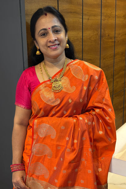 Raw Silk  |Rusty Orange| RS02