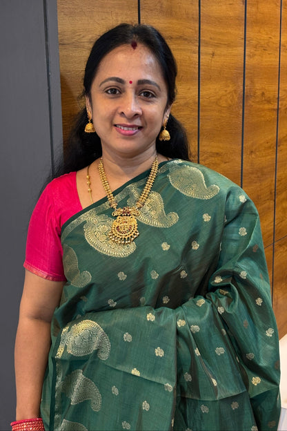 Raw Silk  |Bot Green | RS04