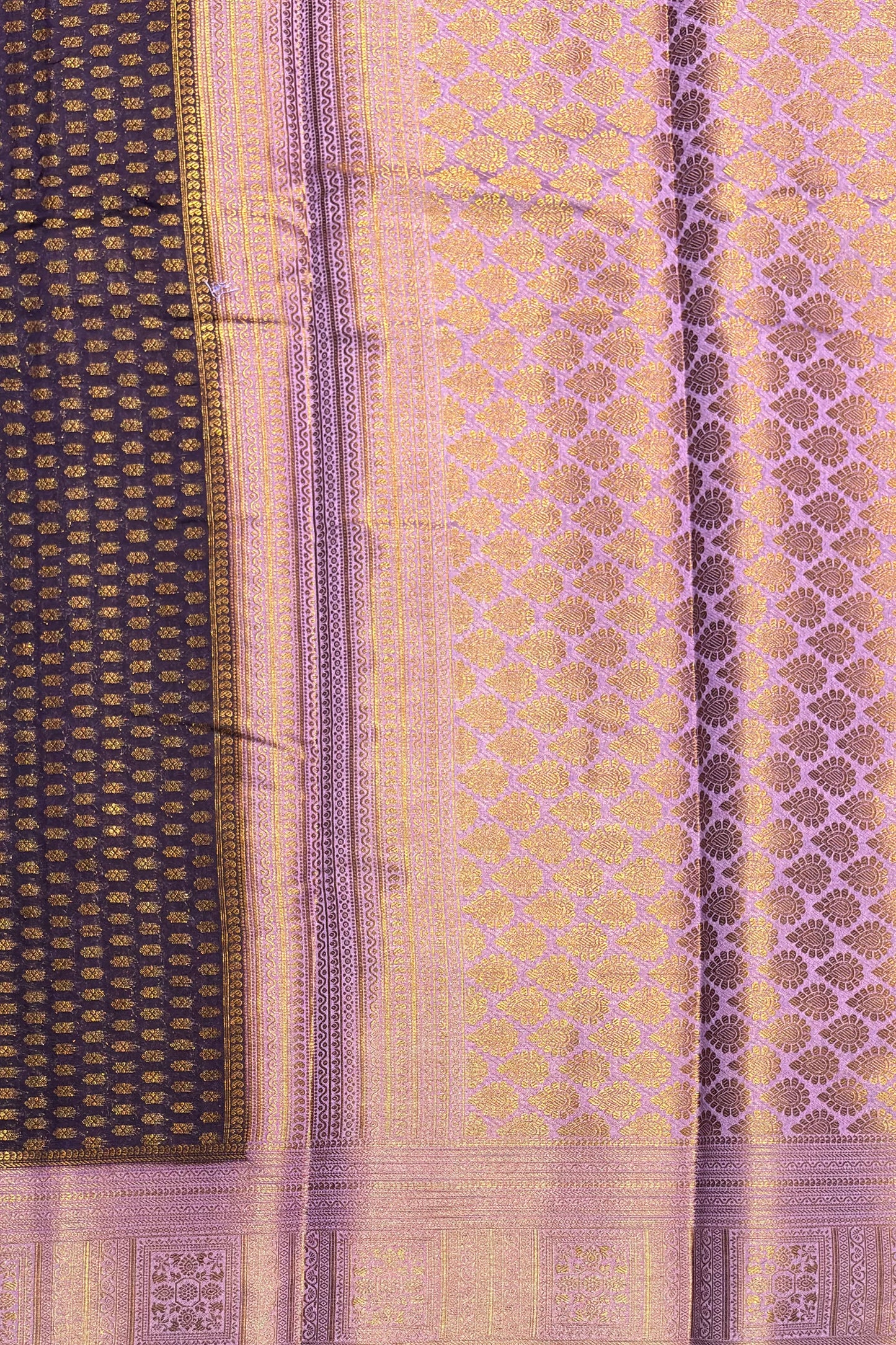 1000 Butta Silk |Dark Violet/ Lavender|1K19