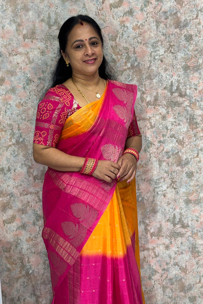 Malai Silk  Designer Saree - Model