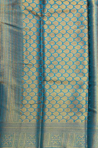 1000 Butta Silk |Navy/Anandha Blue|1K21