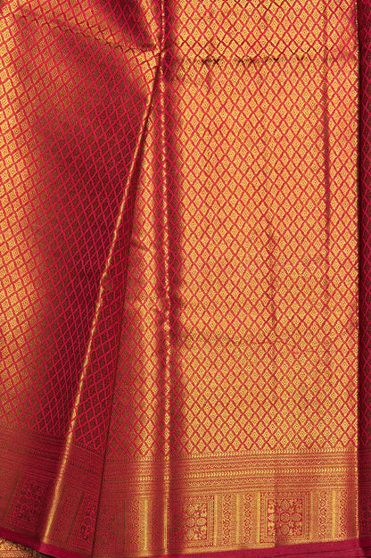 1000 Butta Silk |Meh Green Maroon|1K27