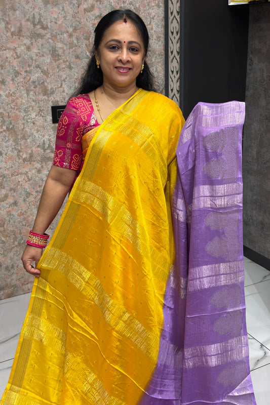 Malai Silk  Designer Saree - Model