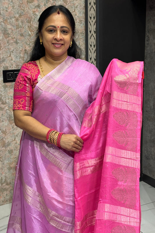 Malai Silk  Designer Saree - Model