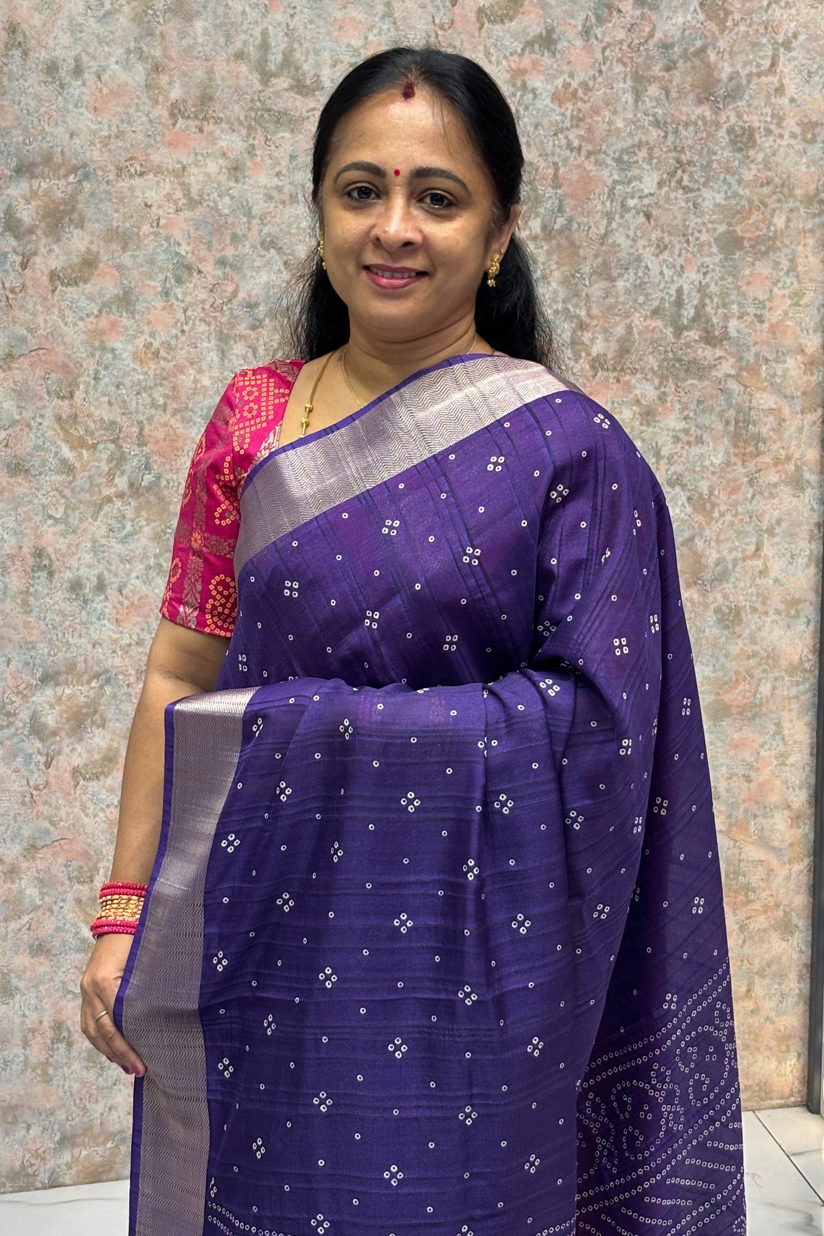 Premium Kotha Silk Saree - Model